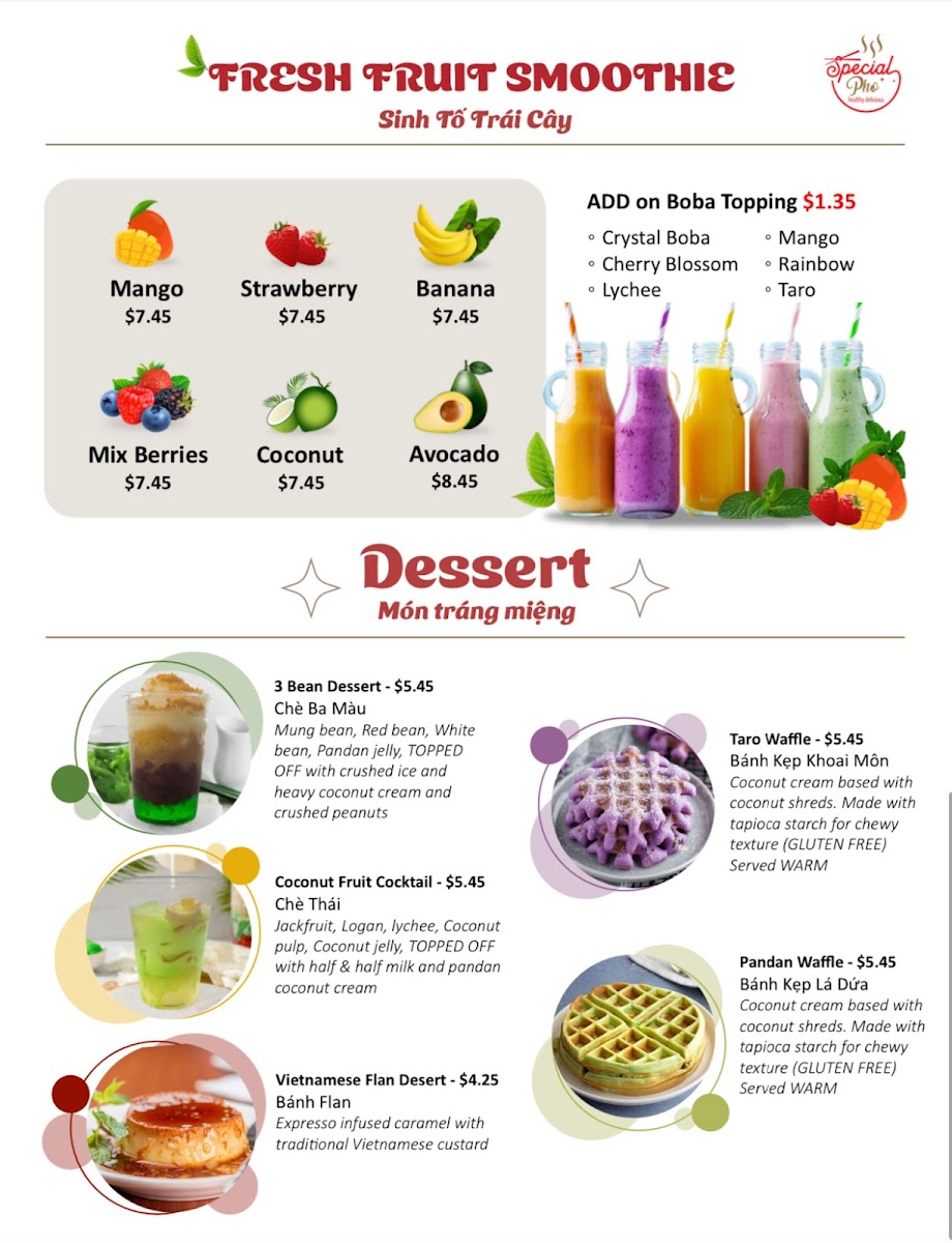 Special Pho Menu - Image 3