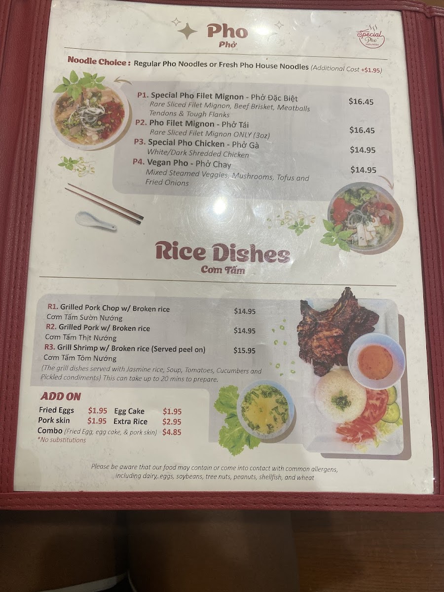 Special Pho Menu - Image 6